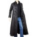 Goth Full Length Leather Coat